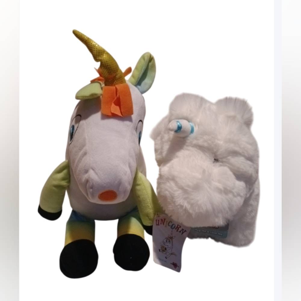 Unicorn plush dolls